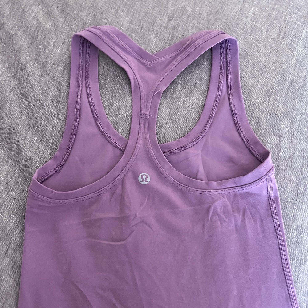 Purple lululemon align tank top